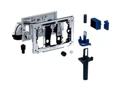 Geberit DuoFresh modul automatikus bekapcsolással, vízkezelő tabletta bedobónyílással, Sigma 8 cm falsík alatti öblítőtartályhoz, antracit szürke 115.052.BZ.2