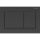 Geberit Omega30 működtetőlap 2 mennyiséges öblítéshez, easy-to-clean, matt fekete/fekete 115.080.16.1