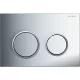 Geberit Omega20 nyomólap krómozott kivitelben WC tartályhoz