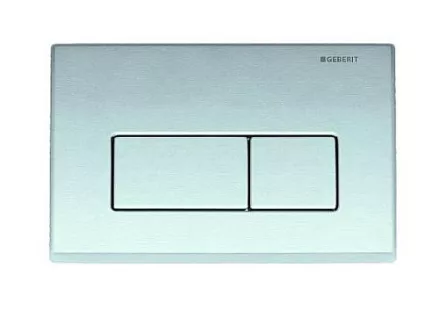 Geberit Kappa 50 matt króm nyomólap modern WC tartályhoz