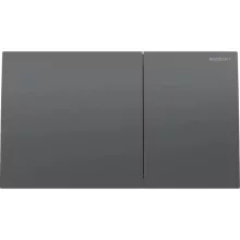 Geberit Sigma70 működtetőlap kétmennyiséges öblítéshez feketekróm kivitelben