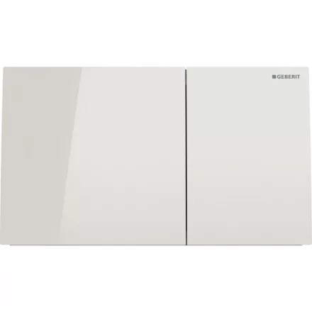 Geberit Sigma70 működtetőlap kétmennyiséges öblítéshez fehér kivitelben