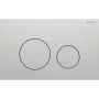 Geberit Sigma40 nyomólap szálcsiszolt kivitelben easy-to-clean bevonattal modern WC működtetéshez