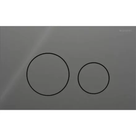 Geberit Sigma40 működtetőlap kétmennyiséges öblítéshez láva színben modern WC rendszerhez