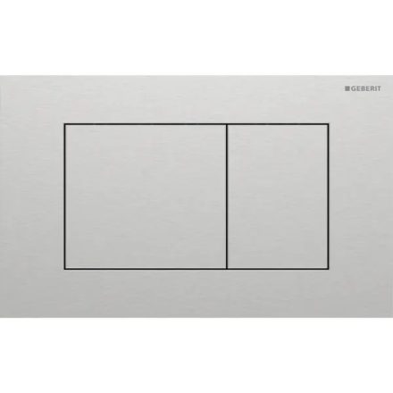 Geberit Sigma40 működtetőlap 2 mennyiséges öblítéshez, szálcsiszolt easy-to-clean bevonattal 115.629.FW.1