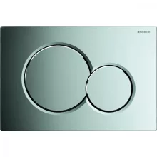 Geberit Sigma01 nyomólap fényes króm kivitelben, modern WC működtetőlap