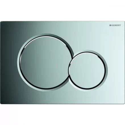 Geberit Sigma01 nyomólap fényes króm kivitelben, modern WC működtetőlap