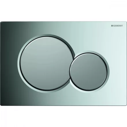 Geberit Sigma01 nyomólap fényes króm és matt króm kivitelben, modern WC működtetőlap