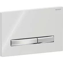 Geberit Sigma50 működtetőlap króm kivitelben 2 mennyiséges öblítéshez