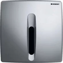   Geberit Basic vizeldevezérlés elektronikus működtetéssel, elemes működtetés, matt króm 115.818.46.5