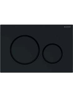   Geberit Sigma20 nyomólap fényes fekete/matt fekete 115.882.DW.1