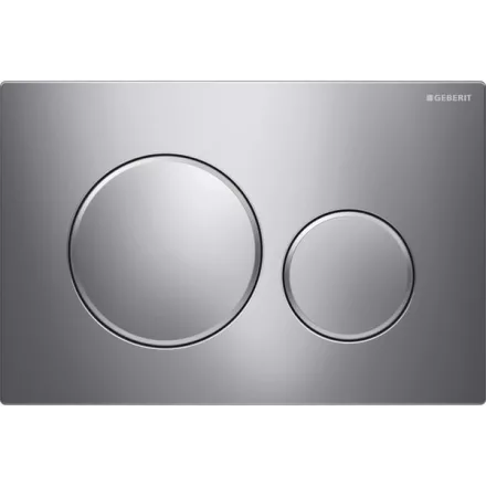 Geberit Sigma20 nyomólap fényes króm kivitelben modern WC-rendszerhez