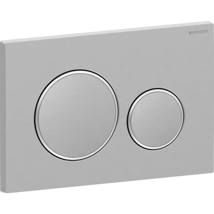 Geberit Sigma20 működtetőlap kétmennyiséges öblítéshez, easy-to-clean bevonattal