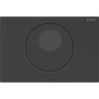 Geberit Sigma10 érintésmentes nyomólap Sigma tartályhoz, 2 öblítésű, fekete easy-to-clean 115.890.16.6