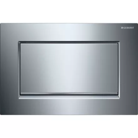 Geberit Sigma30 nyomólap króm és szálcsiszolt króm kivitelben modern WC működtetéshez