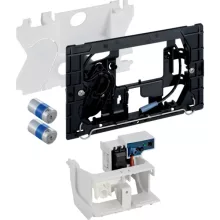   Geberit WC öblítés elektronikus működtetése, elemes működtetés, 2 mennyiséges öblítés, rádiófrekvenciás működtetőhöz 115.898.00.6