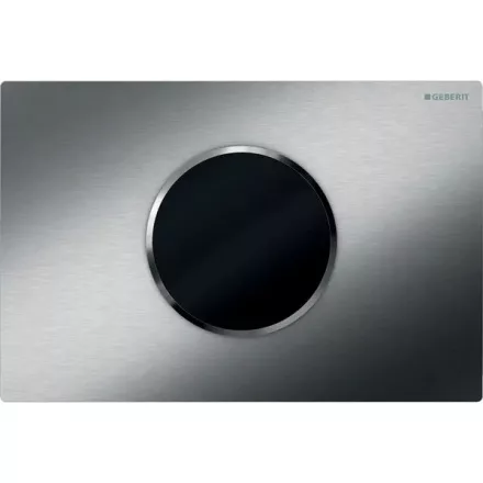 Geberit Sigma10 érintésmentes működtetőlap elektronikus működtetéssel szálcsiszolt kivitelben