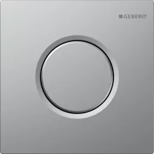   Geberit 01 típusú pneumatikus vizelde vezérlés EasyClean bevonattal, matt króm 116.011.JQ.5