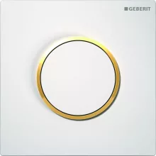   Geberit HyTouch pneumatikus vizelde vezérlés,Sigma10 fehér/aranyozott/fehér 116015kk1 (116.015.KK.1)