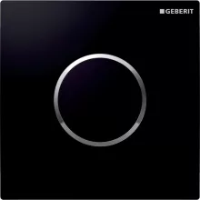   Geberit vizeldevezérlés elektronikus működtetéssel, hálózati üzem, 10 típusú takarólap, fekete/fényes króm 116.025.KM.1