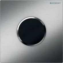   Geberit vizeldevezérlés elektronikus működtetéssel, elemes működtetés, 10 típusú takarólap, szálcsiszolt/polírozott 116.035.SN.1