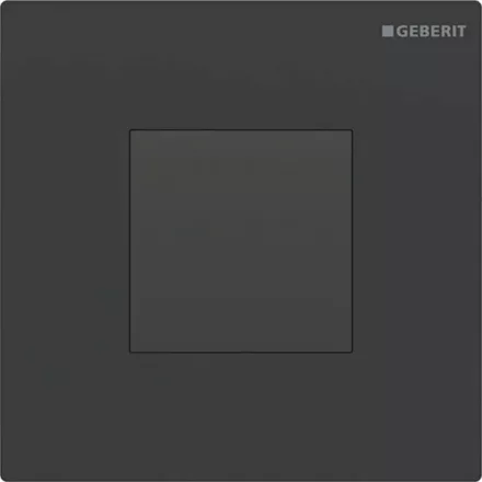 Geberit vizeldevezérlés elektronikus működtetéssel, 30 típusú, elemes, matt fekete 116.037.16.1