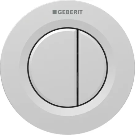 Geberit 01 pneumatikus két mennyiséges öblítő vezérlő matt króm kivitelben