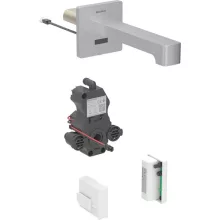   Geberit Brenta fali mosdócsaptelep keverővel 17 cm, generátoros, rozsdamentes acél 116.276.SN.1