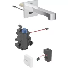   Geberit Brenta fali csaptelep falsík alatti vezérlőhöz 17 cm, termosztatikus keverővel, króm 116.277.21.1