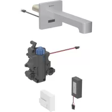   Geberit Brenta fali mosdócsaptelep 17 cm, termosztatikus keverővel, rozsdamentes acél 116.278.SN.1
