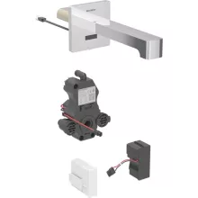   Geberit Brenta fali mosdócsaptelep falsík alatti vezérlőhöz 22 cm, keverővel, fényes króm 116.292.21.1