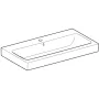 Geberit iCon pultra ültethető mosdó 90x48,5 cm, csaplyukkal és túlfolyóval, fehér 124590000
