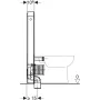 Geberit Monolith fehér üveg szanitermodul talpon álló WC-hez, 101 cm 131.002.SI.5
