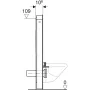 Geberit Monolith palahatású szanitermodul fali WC-hez, 114 cm 131.031.00.5