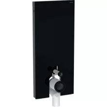   Geberit Monolith fekete szanitermodul talpon álló WC-hez, 114 cm 131.033.SJ.6