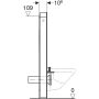 Geberit Monolith Plus palahatású szanitermodul fali WC-hez, 114 cm 131.231.00.7