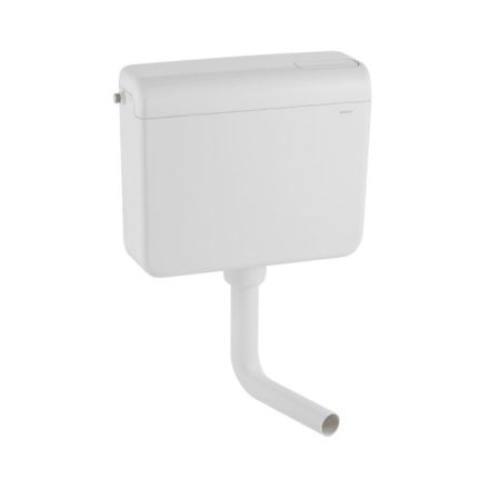 Geberit AP112 WC tartály, vízcsatlakozás oldalról vagy hátulról középen, fehér 136231111 (136.231.11.1)