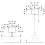 Geberit AP112  WC tartály, vízcsatlakozás oldalról vagy hátulról középen, fehér 136231111 (136.231.11.1)