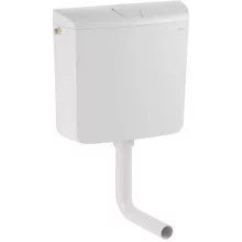   Geberit AP110 Alacsony elhelyezésű WC tartály, öblítés-stop működtetésű, fehér 136610111 (136.610.11.1)