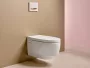 Geberit AquaClean Mera Comfort kerámia fali WC komplett higiéniai berendezés takarólap fehér 146.210.11.1