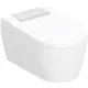 Geberit AquaClean Sela kerámia fali WC komplett higiéniai berendezés, fényes króm takarólap 146.220.21.1