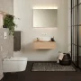 Geberit AquaClean Sela kerámia fali WC komplett higiéniai berendezés, fényes króm takarólap 146.220.21.1