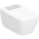 Geberit AquaClean Sela Square komplett higiéniai berendezés, fali kerámia WC, fényes króm takarólap 146.250.21.1