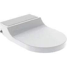   Geberit AquaClean Tuma Comfort WC kerámiára szerelhető berendezés, takarólap szálcsiszolt rozsdamentes acél 146.270.FW.1