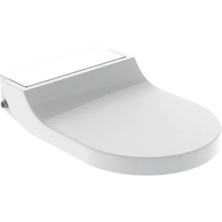 Geberit AquaClean Tuma Comfort WC kerámiára szerelhető berendezés, takarólap fehér üveg 146.270.SI.1