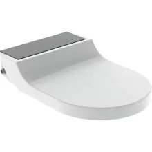   Geberit AquaClean Tuma Comfort WC kerámiára szerelhető berendezés, takarólap fekete üveg 146.270.SJ.1