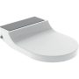 Geberit AquaClean Tuma Comfort WC kerámiára szerelhető berendezés, takarólap fekete üveg 146.270.SJ.1