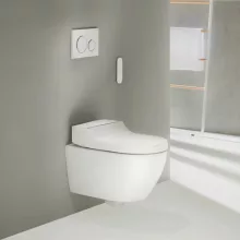   Geberit AquaClean Tuma Comfort komplett higiéniai fali WC, fehér 146.290.11.1
