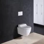 Geberit AquaClean Tuma Comfort komplett higiéniai fali WC, fehér üveg takarólap 146.290.SI.1