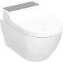 Geberit AquaClean Tuma Comfort komplett higiéniai fali WC, fekete üveg takarólap 146.290.SJ.1